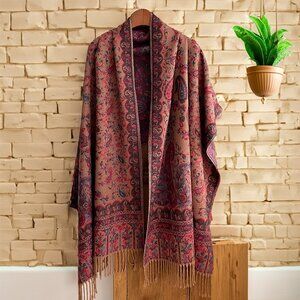 Thick winter shawl | Imitation Cashmere Scarf Warm Cozy Shawls and wraps for Her